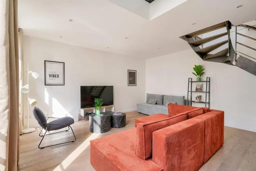 Apartmán Amazing Loft Between Le Marais And Bastille Paříž