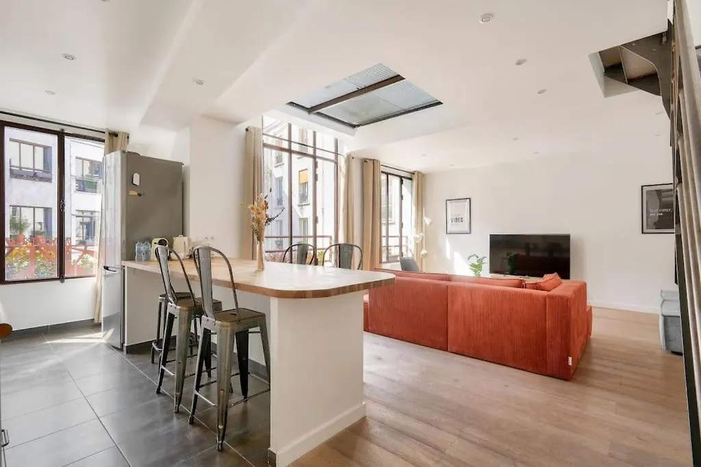 Amazing Loft Between Le Marais And Bastille Apartment *